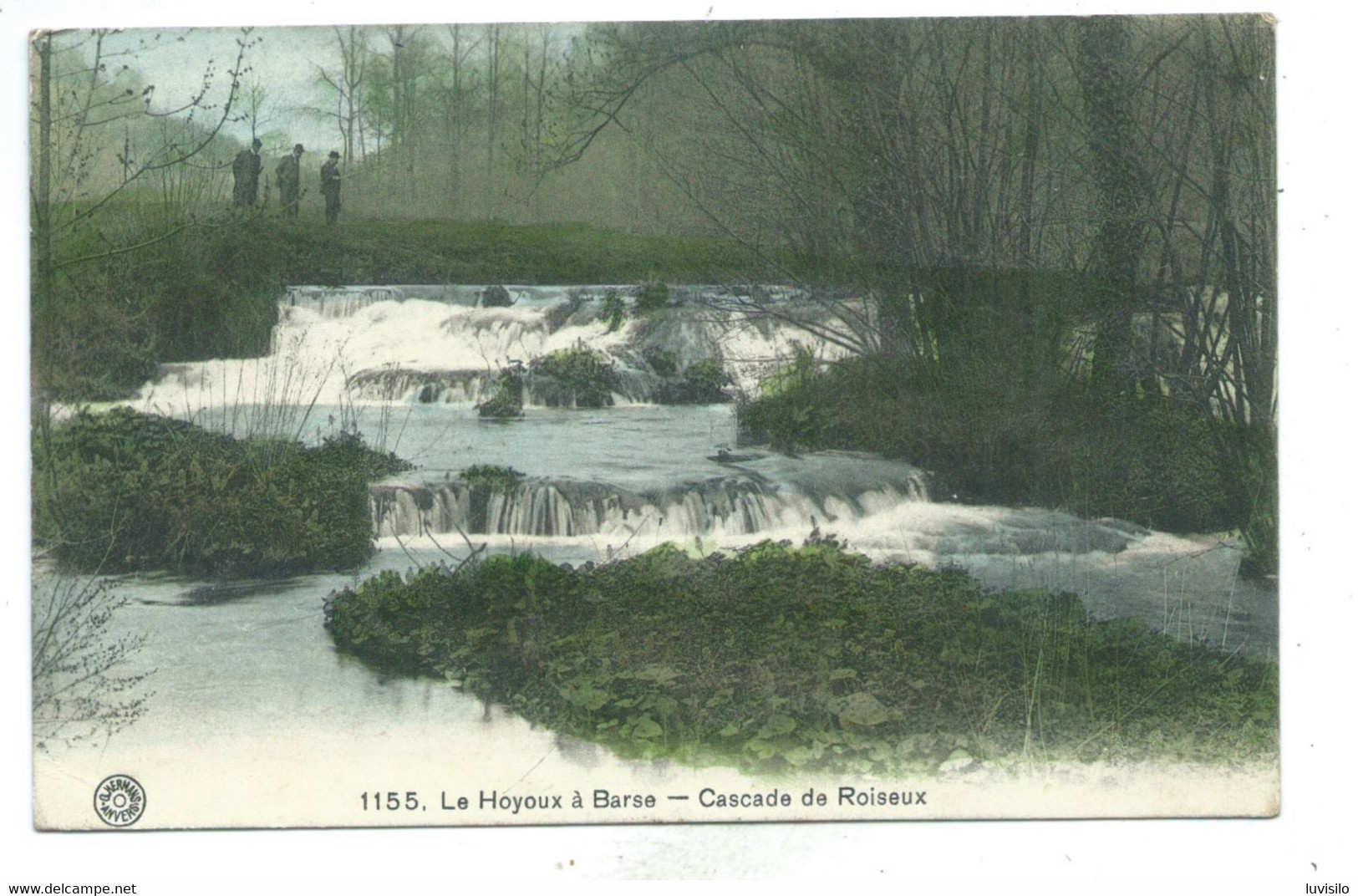 VIERSET - BARSE - Le Hoyoux à Barse Cascade De Roiseux Modave ( Carte Couleur ) - Modave