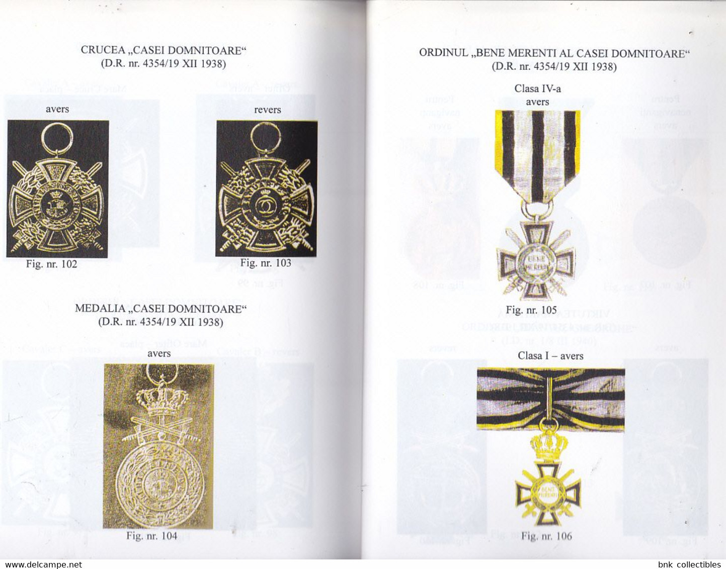 Eugen Calianu - Romanian Orders And Medals From Cuza To King Michael I - Livres & CDs