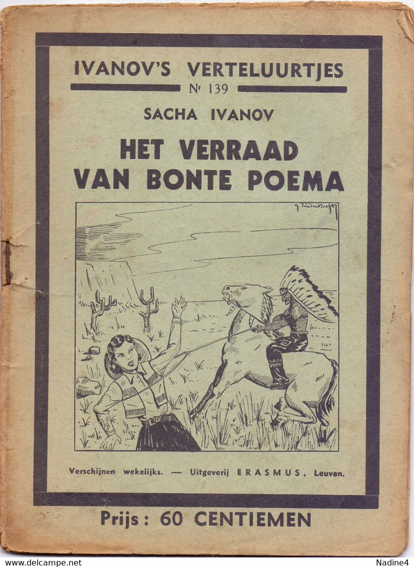 Tijdschrift Ivanov's Verteluurtjes - N° 139 - Het Verraad Van Bonte Poema - Sacha Ivanov - Uitg. Erasmus Leuven - Kids