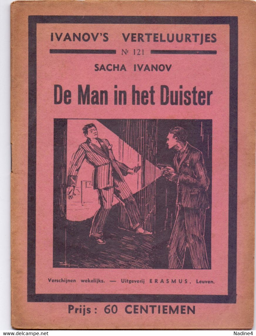 Tijdschrift Ivanov's Verteluurtjes - N° 121 - De Man In Het Duister - Sacha Ivanov - Uitg. Erasmus Leuven - Kids
