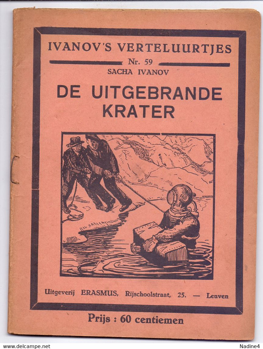 Tijdschrift Ivanov's Verteluurtjes - N° 59 - De Uitgebrande Kater - Sacha Ivanov - Uitg. Erasmus Leuven - Jugend