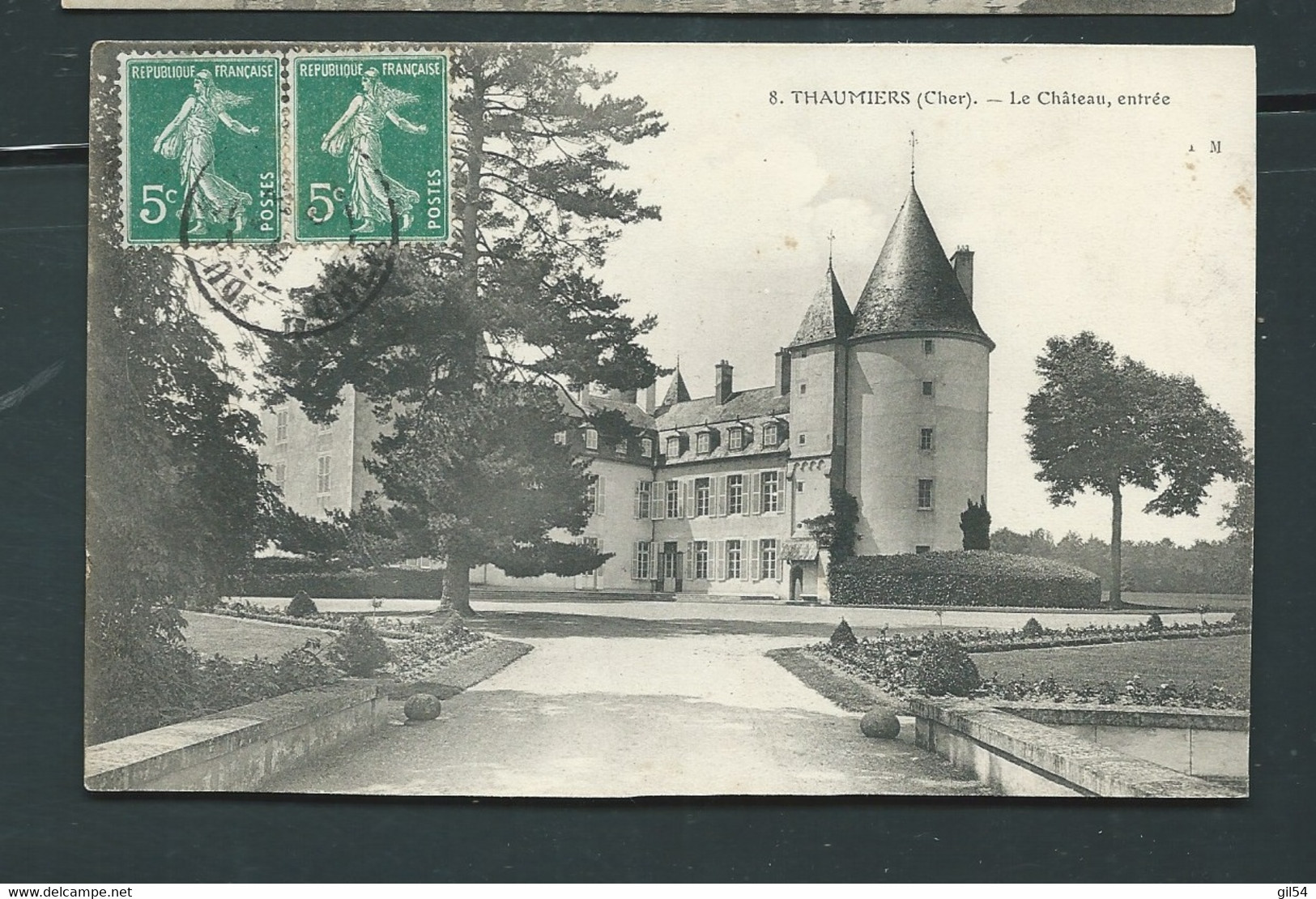 N° 8 -  THAUMIERS (Cher) - Le Château - Entrée    Xl 09 - Thaumiers