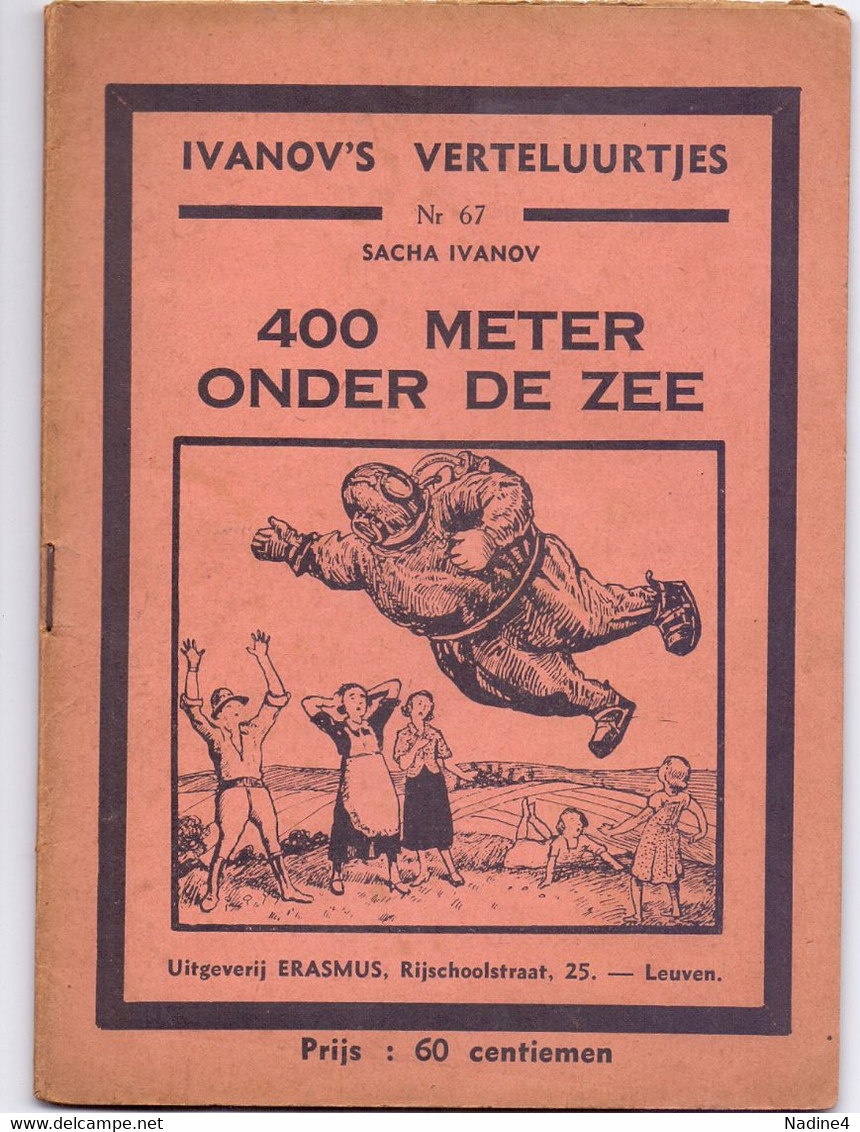 Tijdschrift Ivanov's Verteluurtjes - N° 67 - 400 Meter Onder De Zee - Sacha Ivanov - Uitg. Erasmus Leuven - Juniors