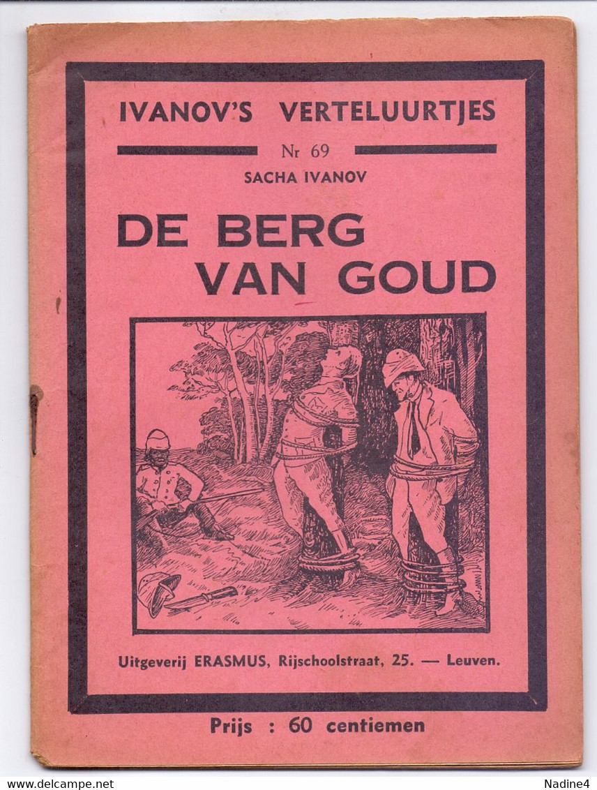 Tijdschrift Ivanov's Verteluurtjes - N° 69 - De Berg Van Goud - Sacha Ivanov - Uitg. Erasmus Leuven - Jeugd