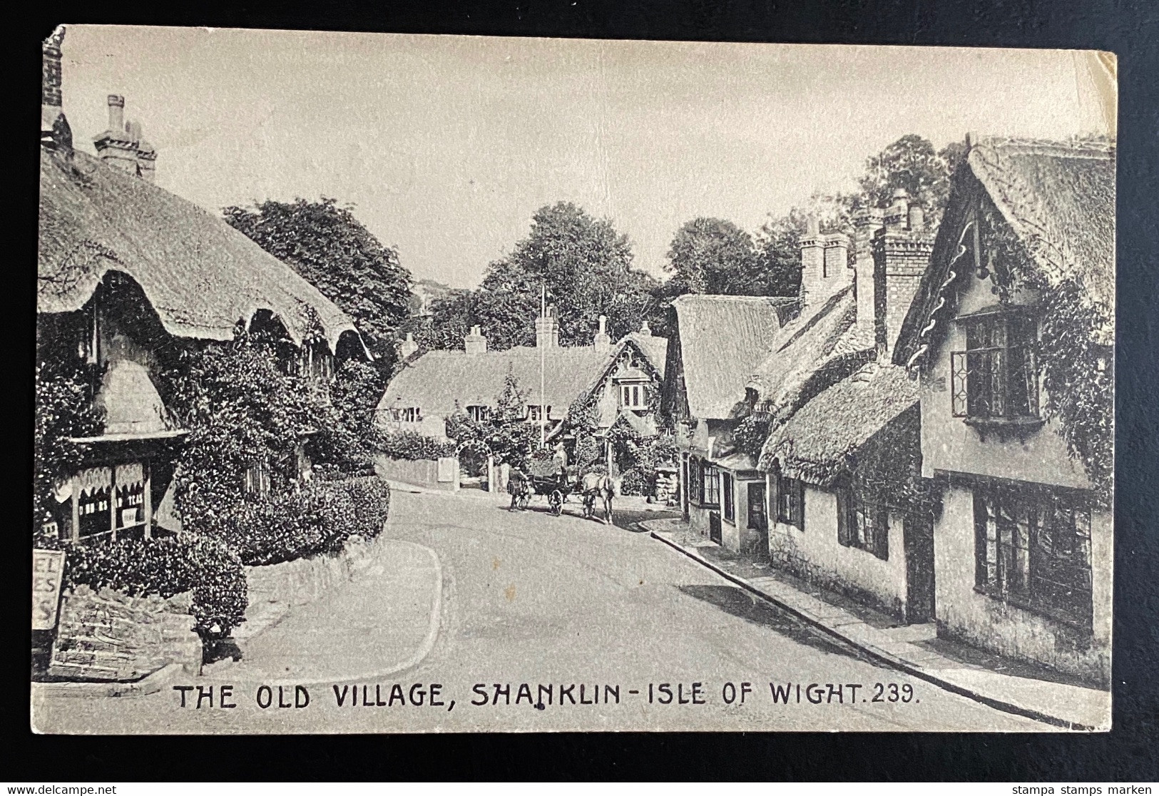 AK The Old Village , Shanklin Isle Of Wight Gestempelt/o 1916 - Shanklin