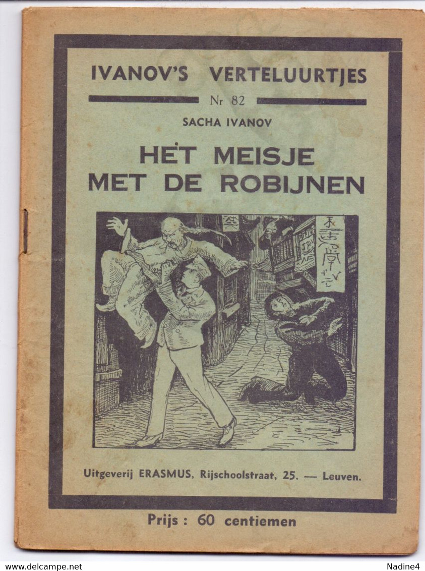Tijdschrift Ivanov's Verteluurtjes - N° 82 - Het Meisje Met De Robijnen - Sacha Ivanov - Uitg. Erasmus Leuven - Juniors