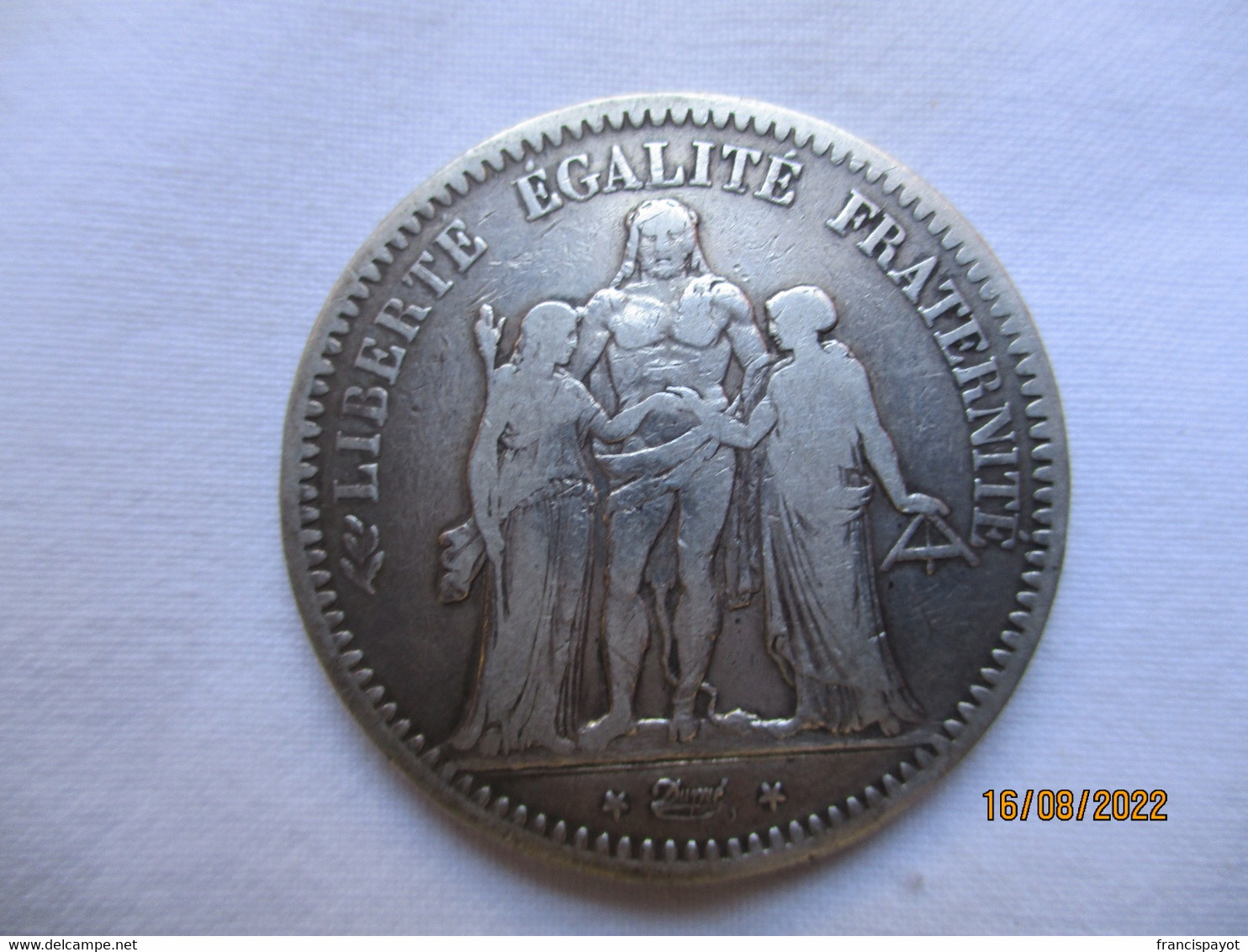 France 5 Francs 1849 A - 5 Francs