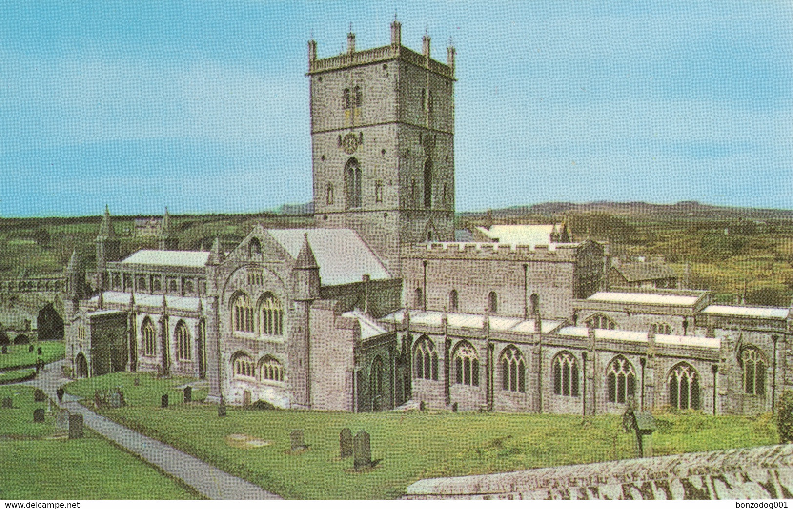 St Davids Cathedral, Pembrokeshire, Wales. Unposted - Pembrokeshire