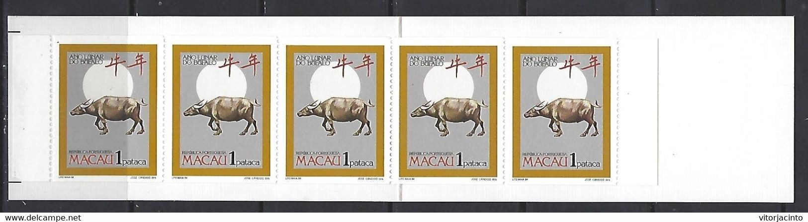 PORTUGAL - 1985 - Lunar Year Of The Buffalo (Carnet) - Markenheftchen