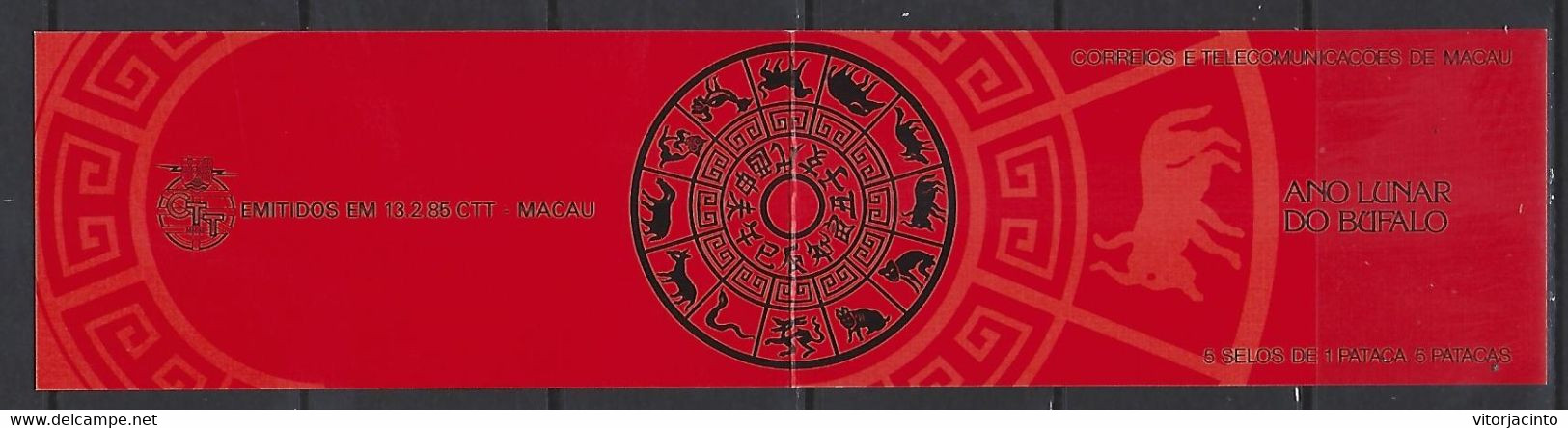 PORTUGAL - 1985 - Lunar Year Of The Buffalo (Carnet) - Libretti