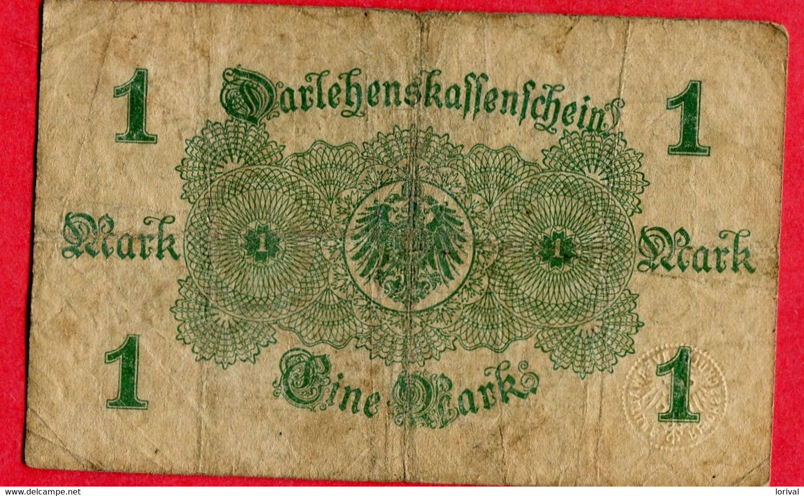 1 Mark 1914 B 2 Euros - Sonstige & Ohne Zuordnung