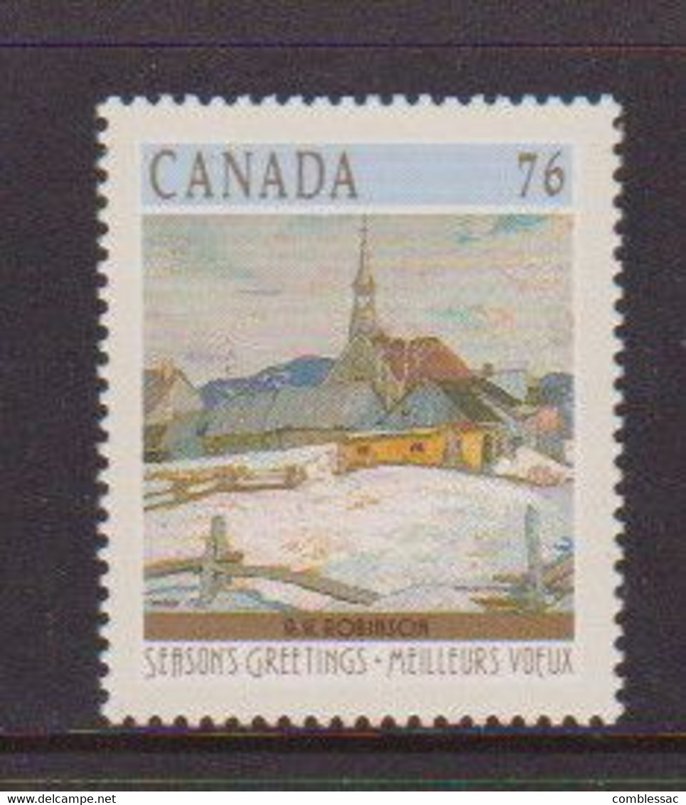 CANADA    1989    Christmas    76c  Saint  Agnas    MNH - Unused Stamps