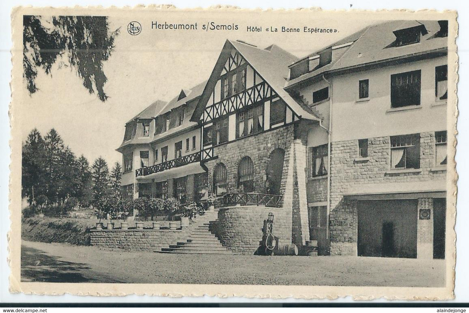 Herbeumont S/Semois - Hôtel "La Bonne Espérance" - 1948 - Herbeumont