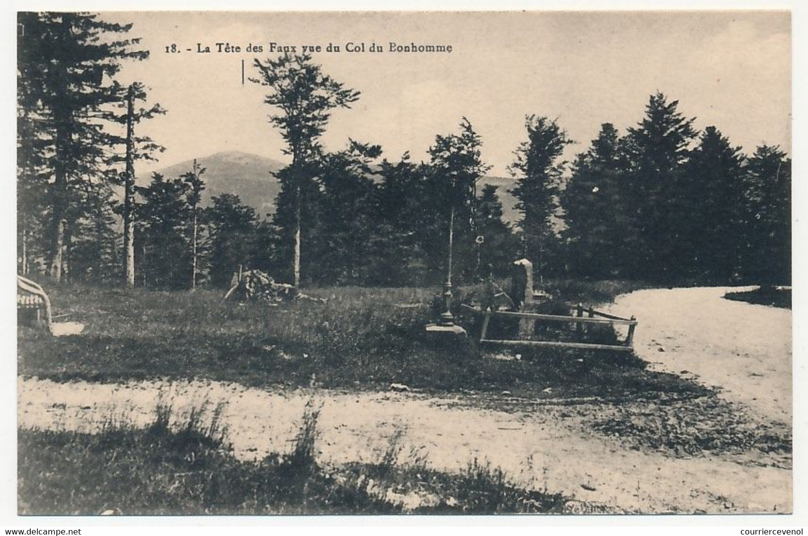 6 CPA - LE LINGE Et Alentours (Vosges) - Col Du Bonhomme, Cimetière Du Wettstein, Linge Kopf, ... - Sonstige & Ohne Zuordnung