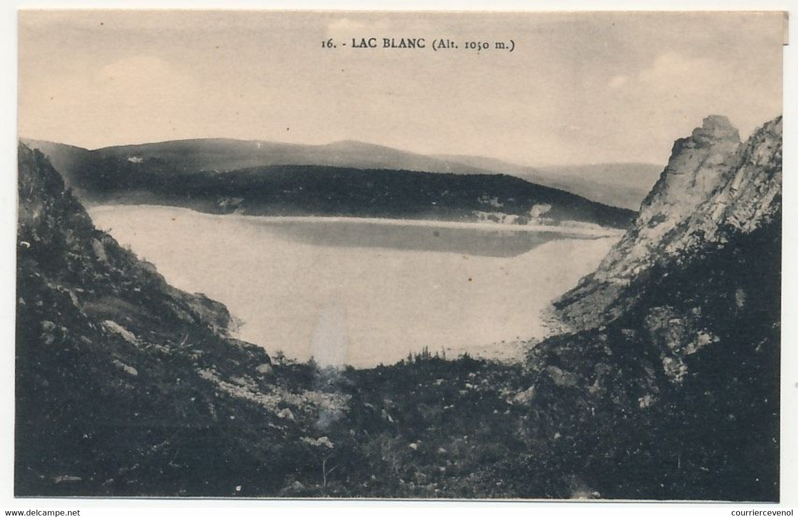 6 CPA - LE LINGE et alentours (Vosges) - Col du Bonhomme, Cimetière du Wettstein, Linge Kopf, ...