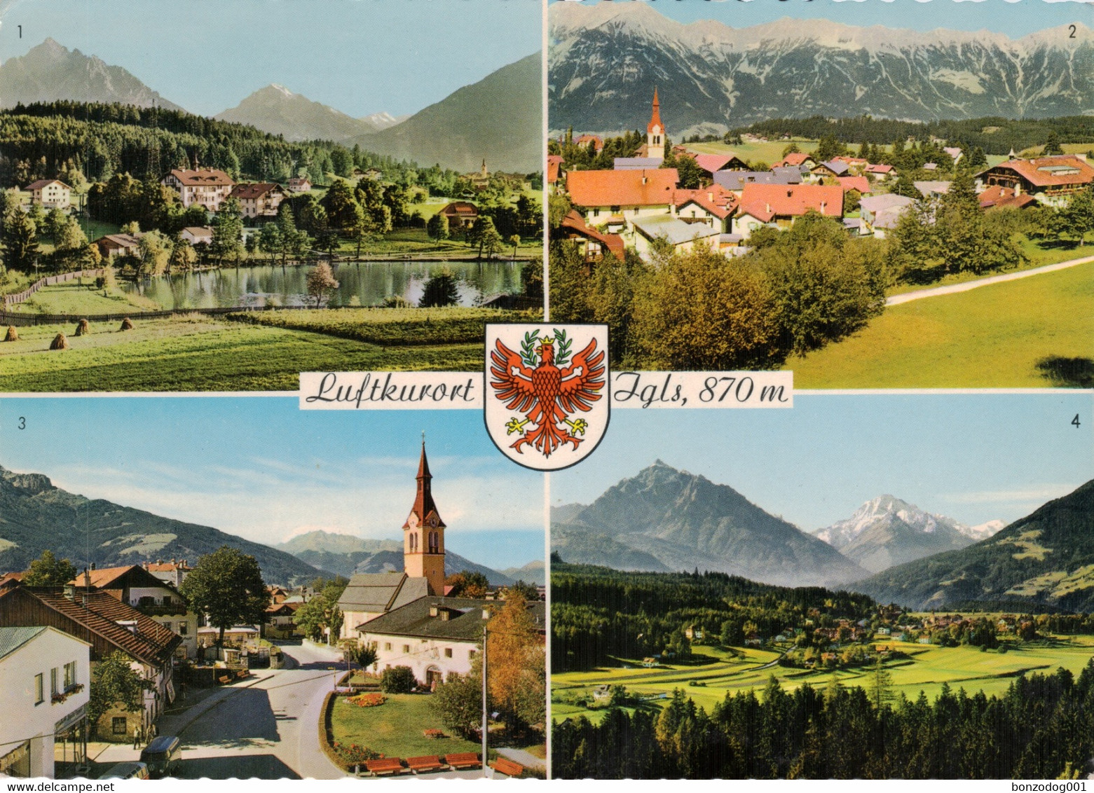 Luftkurort (Health Resort) Igls, Tirol, Austria. Multiview - Igls