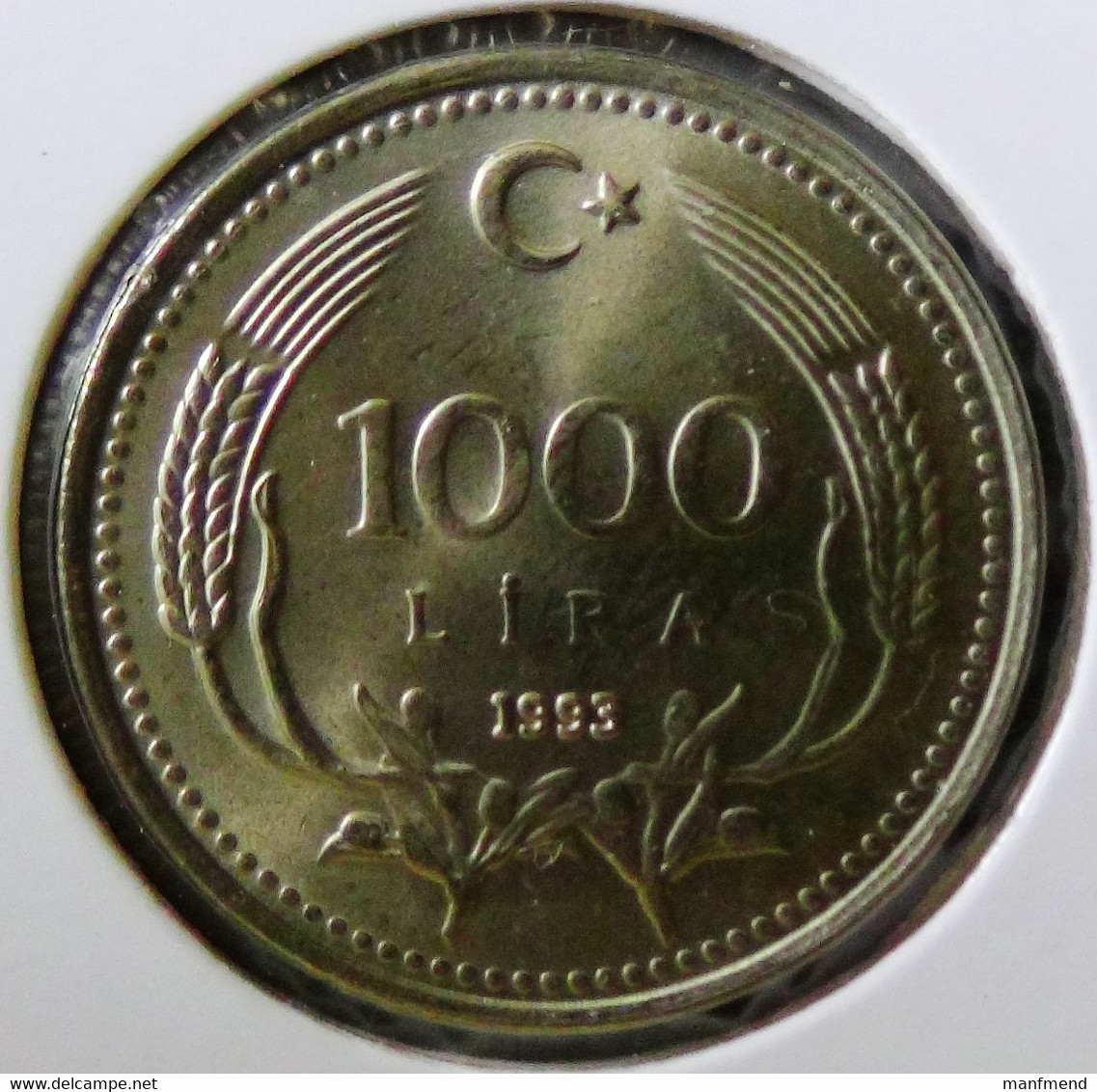 Turkey - 1993 - 1000 Lira - KM 997 - Unc - Look Scans - Turkey