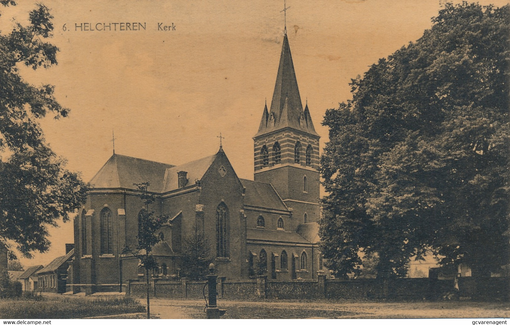 HELCHTEREN  KERK      LOOK 2 SCANS - Houthalen-Helchteren