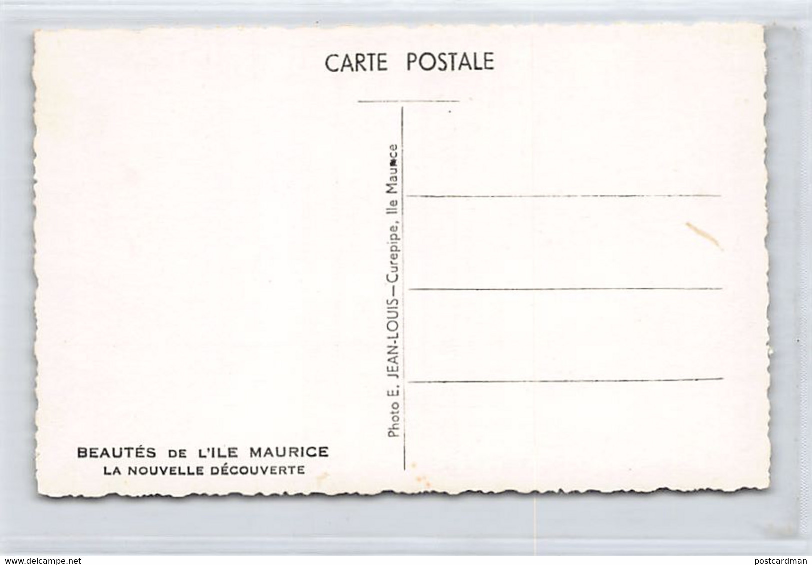 Mauritius - La Nouvelle Découverte - Publ.E. Jean-Louis - Mauritius