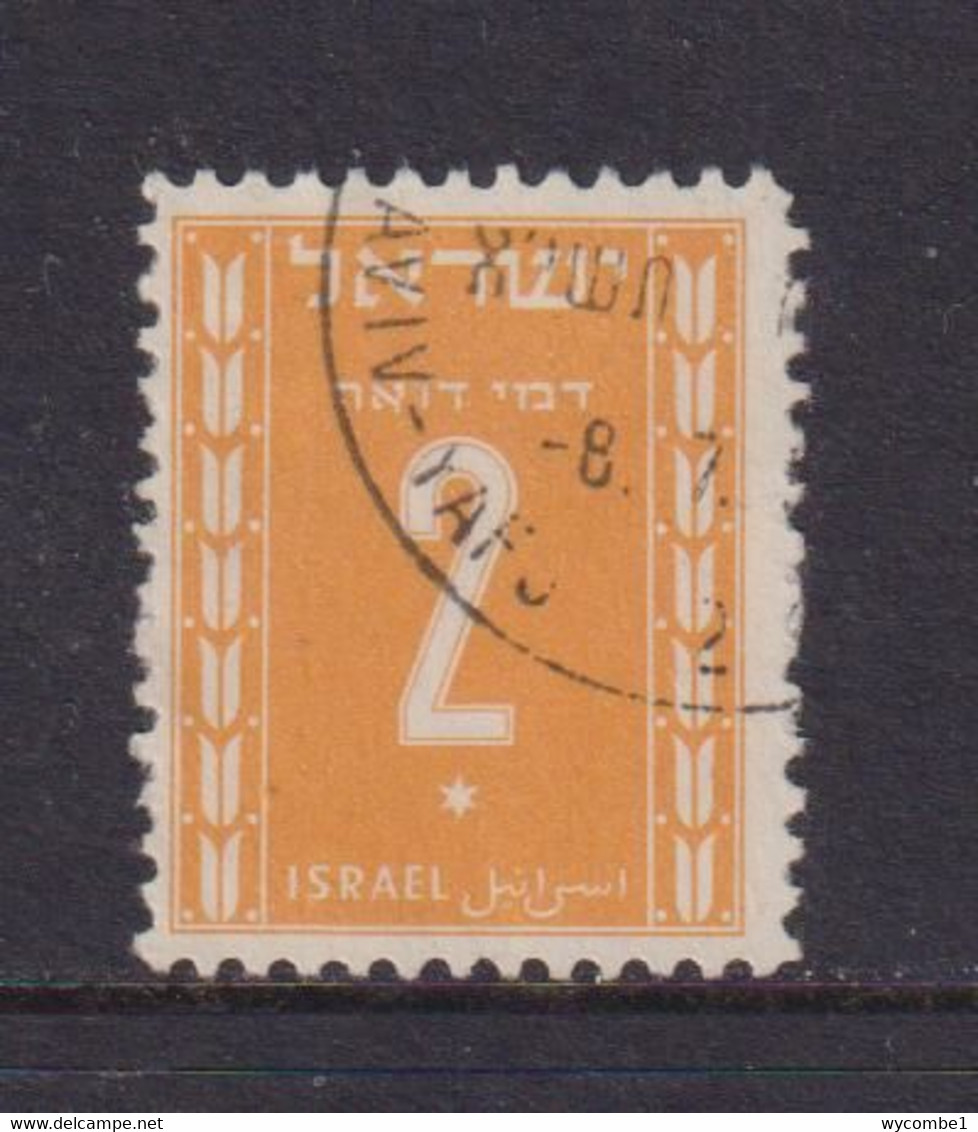 ISRAEL - 1949 Postage Due 2pr Used As Scan - Postage Due