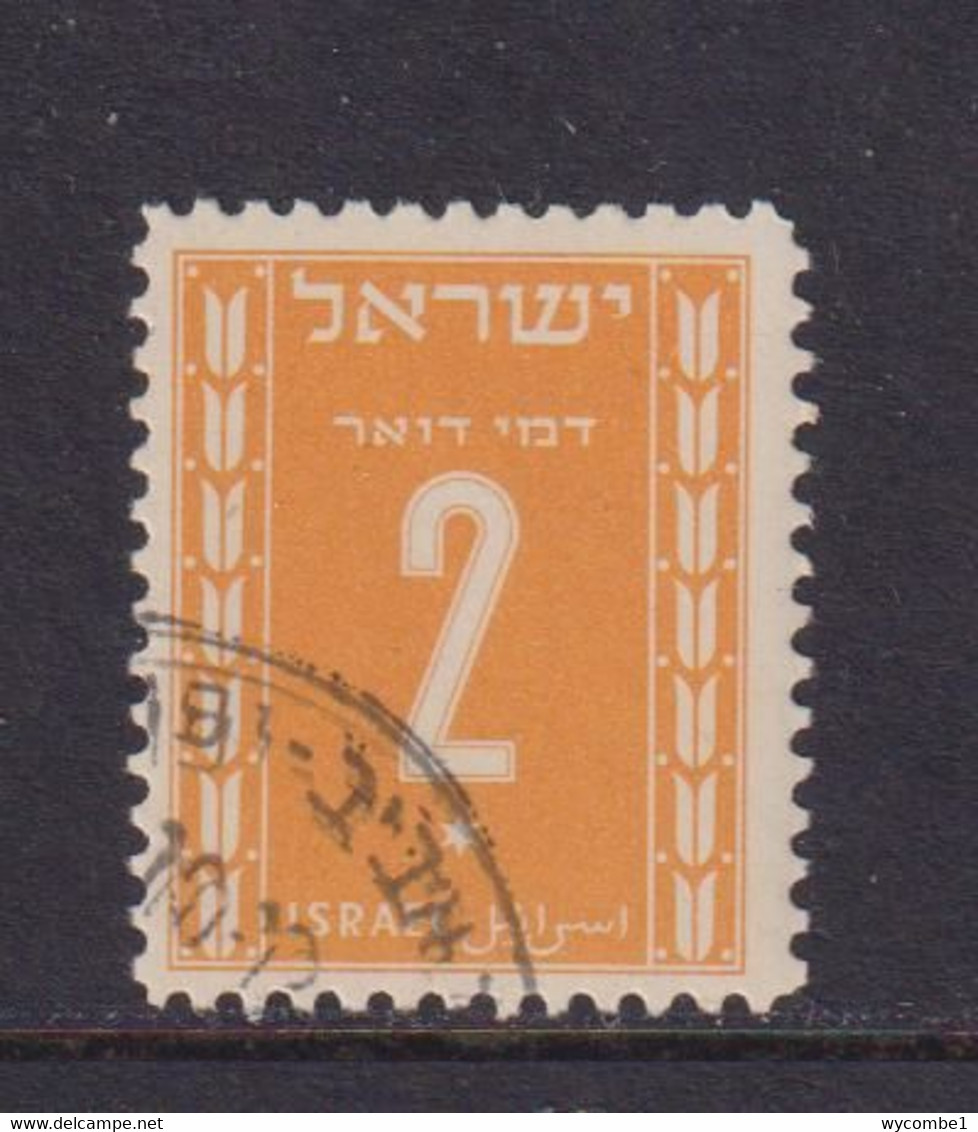 ISRAEL - 1949 Postage Due 2pr Used As Scan - Postage Due