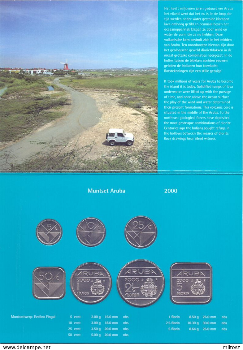 Aruba 2000 Mint Set FDC - Aruba