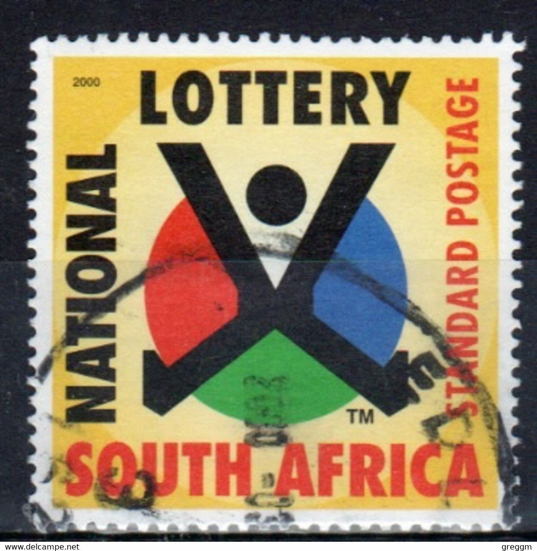 South Africa 2000 Single Stamp From The Set Issued To Celebrate First National Lottery In Fine Used. - Used Stamps