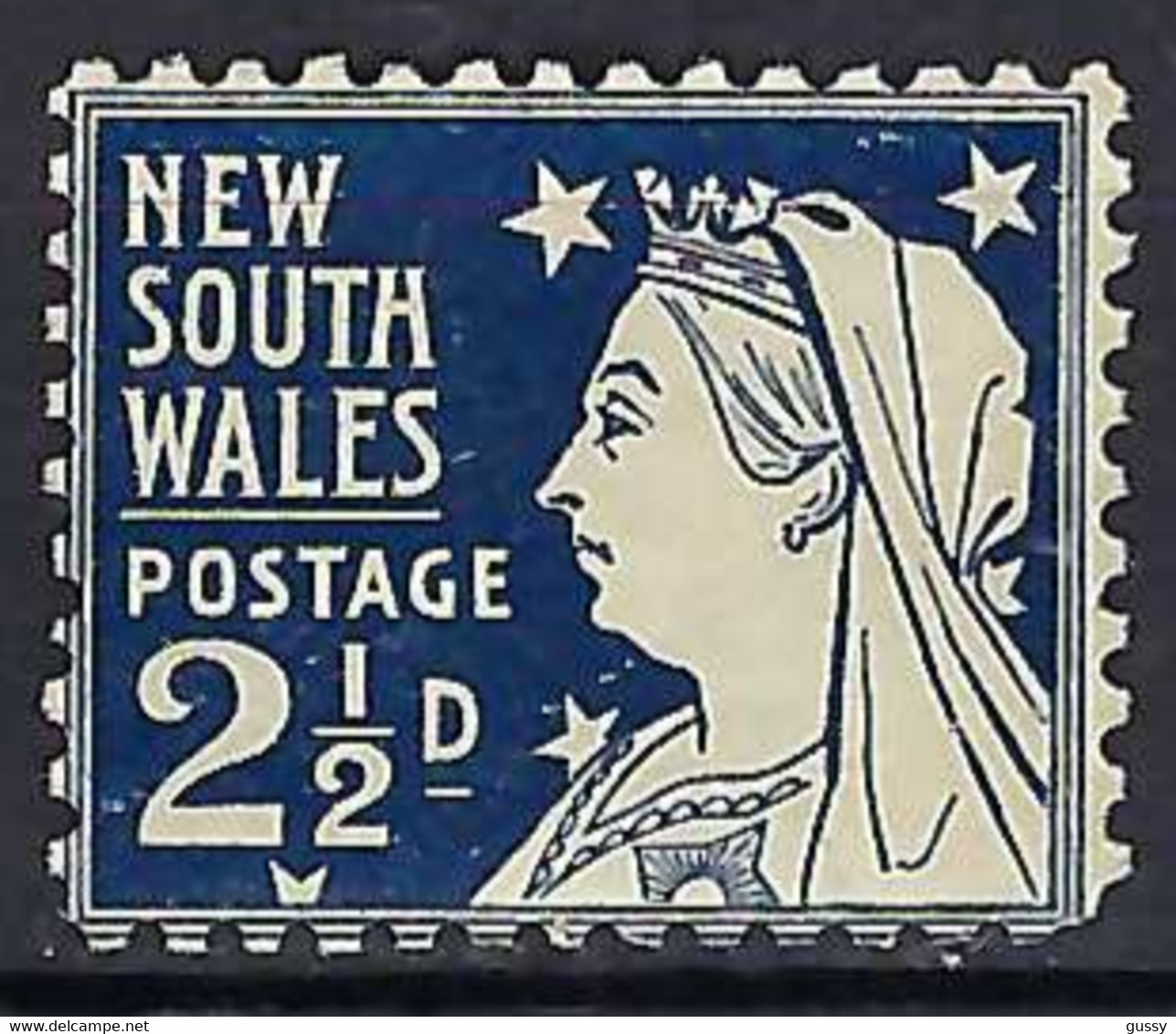 AUSTRALIE N.S.W. Ca.1907:  Le Y&T 102, Obl., Neuf* - Mint Stamps