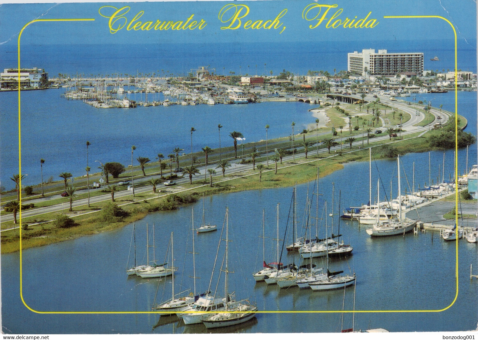 Memorial Causeway And Marina, Clearwater Beach, Florida, U.S.A. - Clearwater