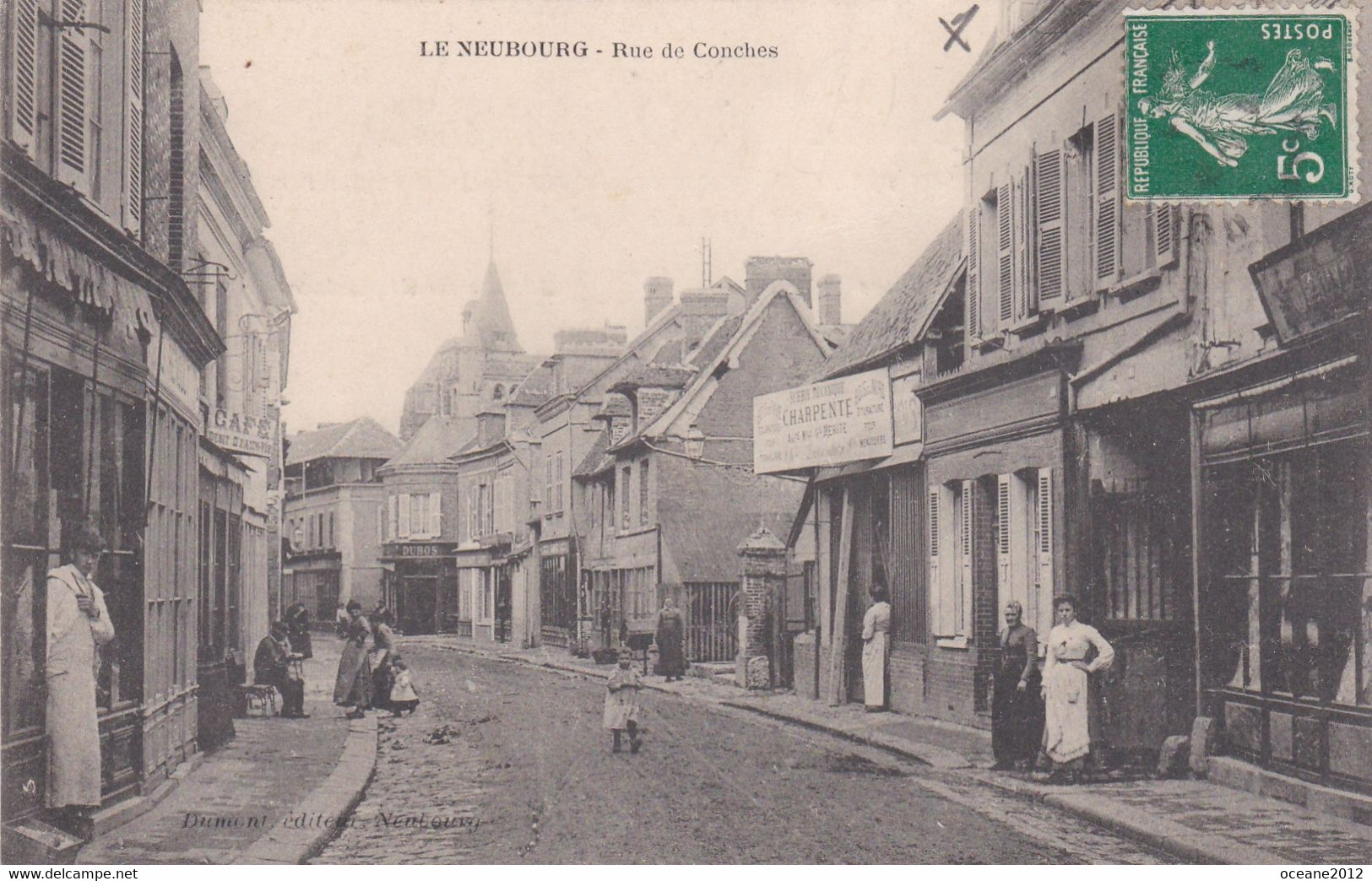 27 Le Neubourg.  Rue De Conches - Le Neubourg