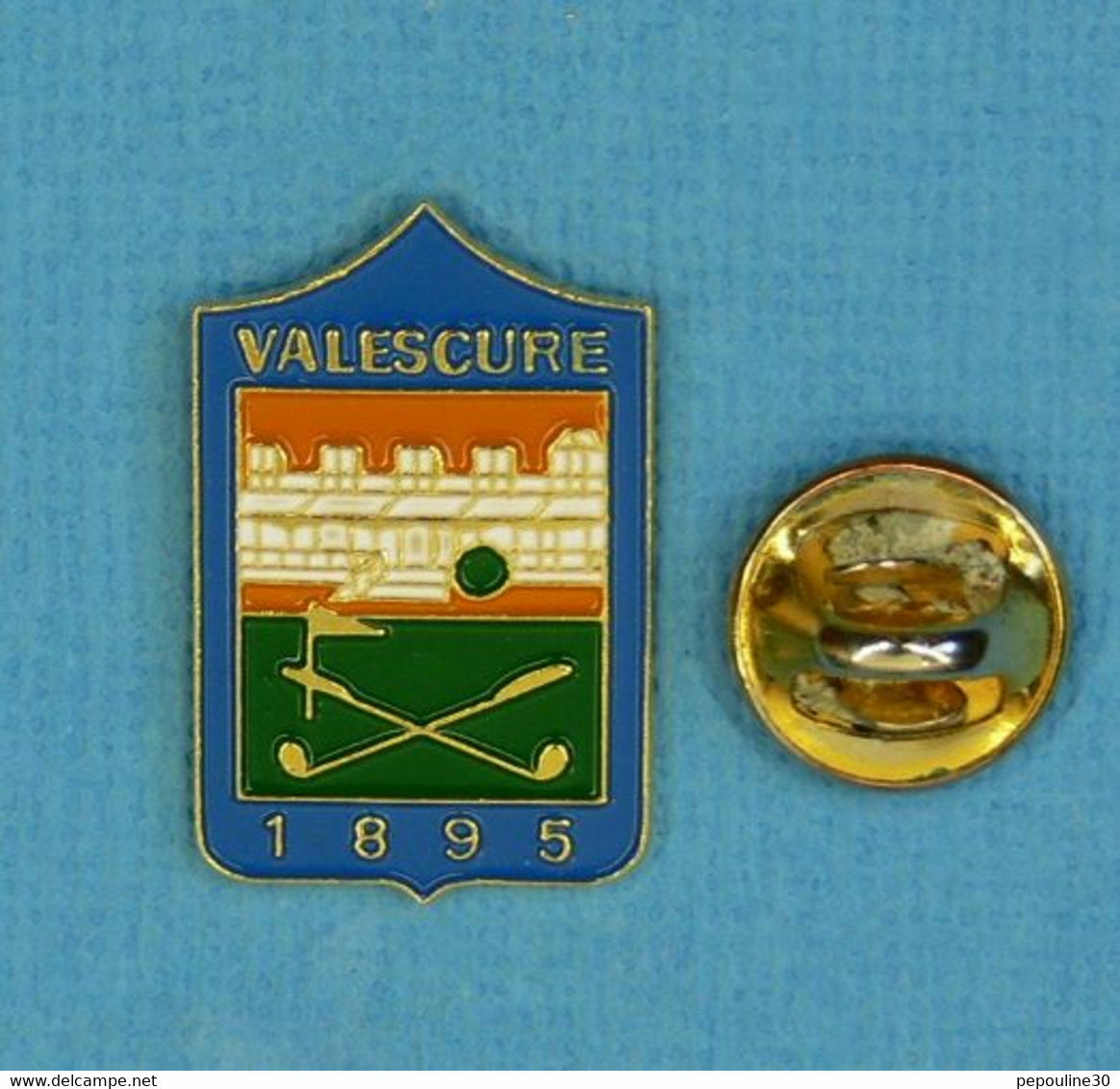 1 PIN'S //  ** GOLF DE VALESCURE / 1895 ** . (LOCO MOTIV) - Golf