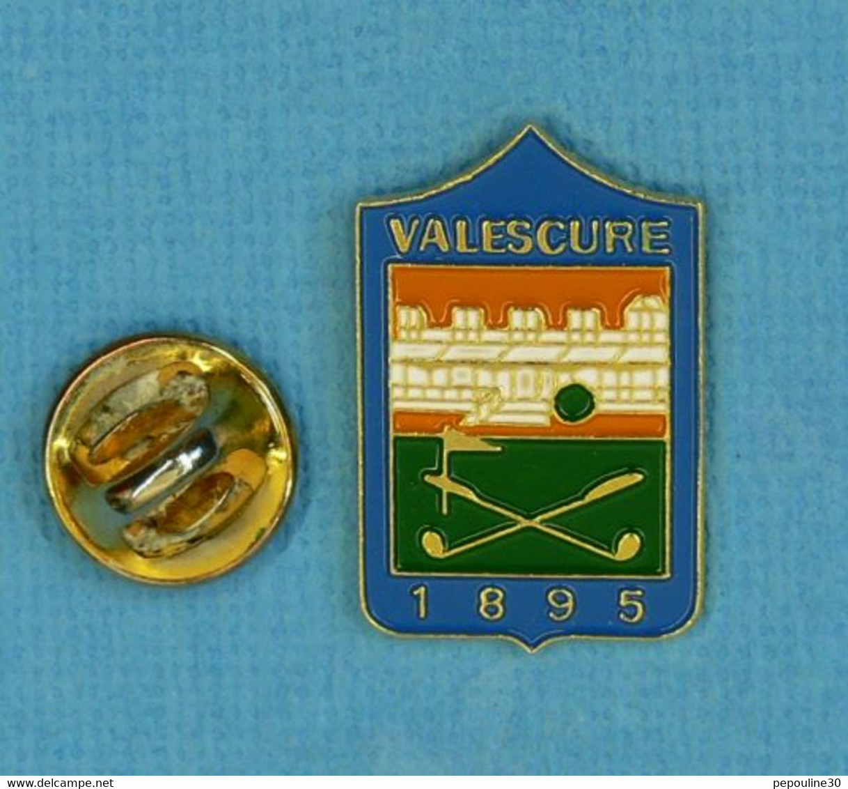 1 PIN'S //  ** GOLF DE VALESCURE / 1895 ** . (LOCO MOTIV) - Golf