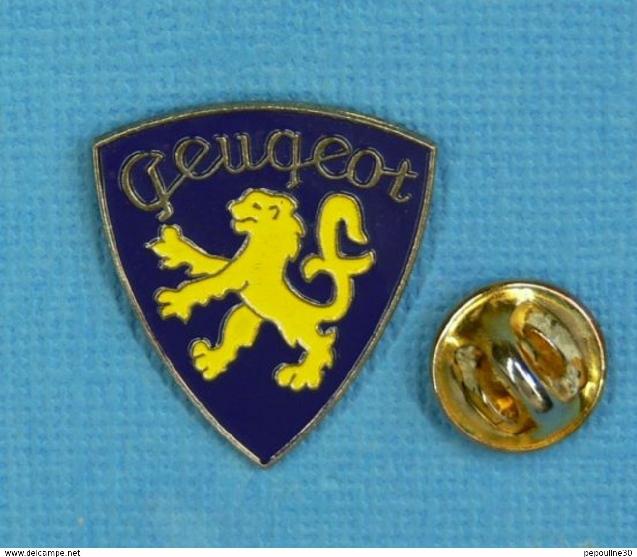 1 PIN'S //  ** LOGO / LE LION PEUGEOT ** . (YOSHINORI) - Peugeot