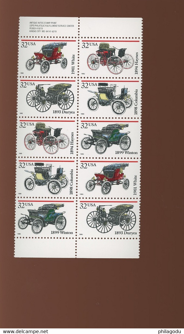 1995.   2 Séries **.  Automnales Anciennes. Ancestors.   Mint NH - Unused Stamps