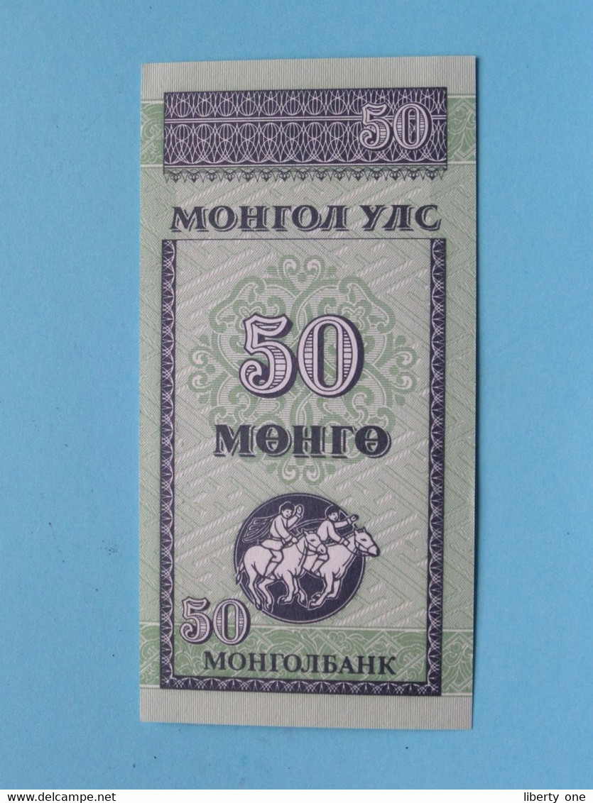 50 Mongo ( AA3379701 ) Mongolia ( See SCAN ) UNC ! - Mongolia