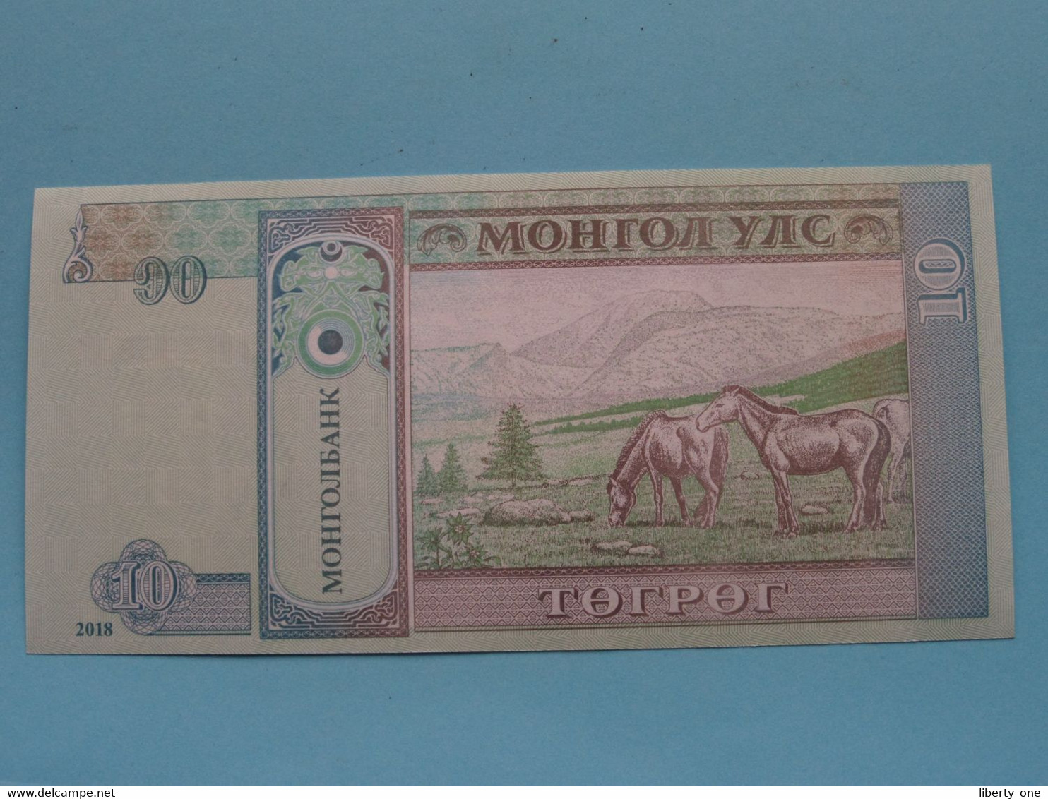 10 Tugrik - 2018 ( AN1796301 ) Mongolia ( See SCAN ) UNC ! - Mongolië