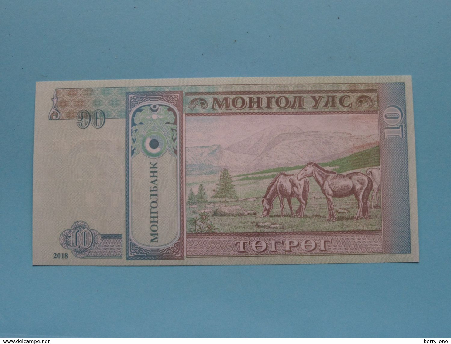 10 Tugrik - 2018 ( AO3358132 ) Mongolia ( See SCAN ) UNC ! - Mongolie