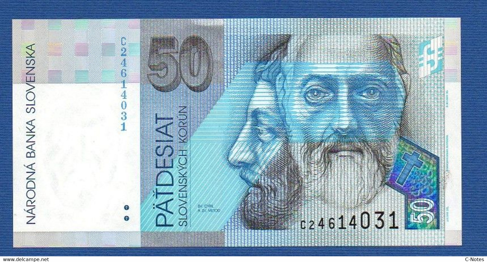 SLOVAKIA - P.21a – 50 Slovenských Korún 1993 UNC- Serie C24614031 - Slowakei