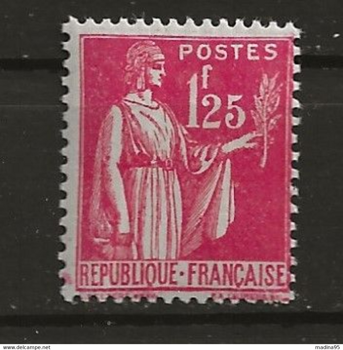 FRANCE: *, N° YT 370, Ch., TB - 1932-39 Paix