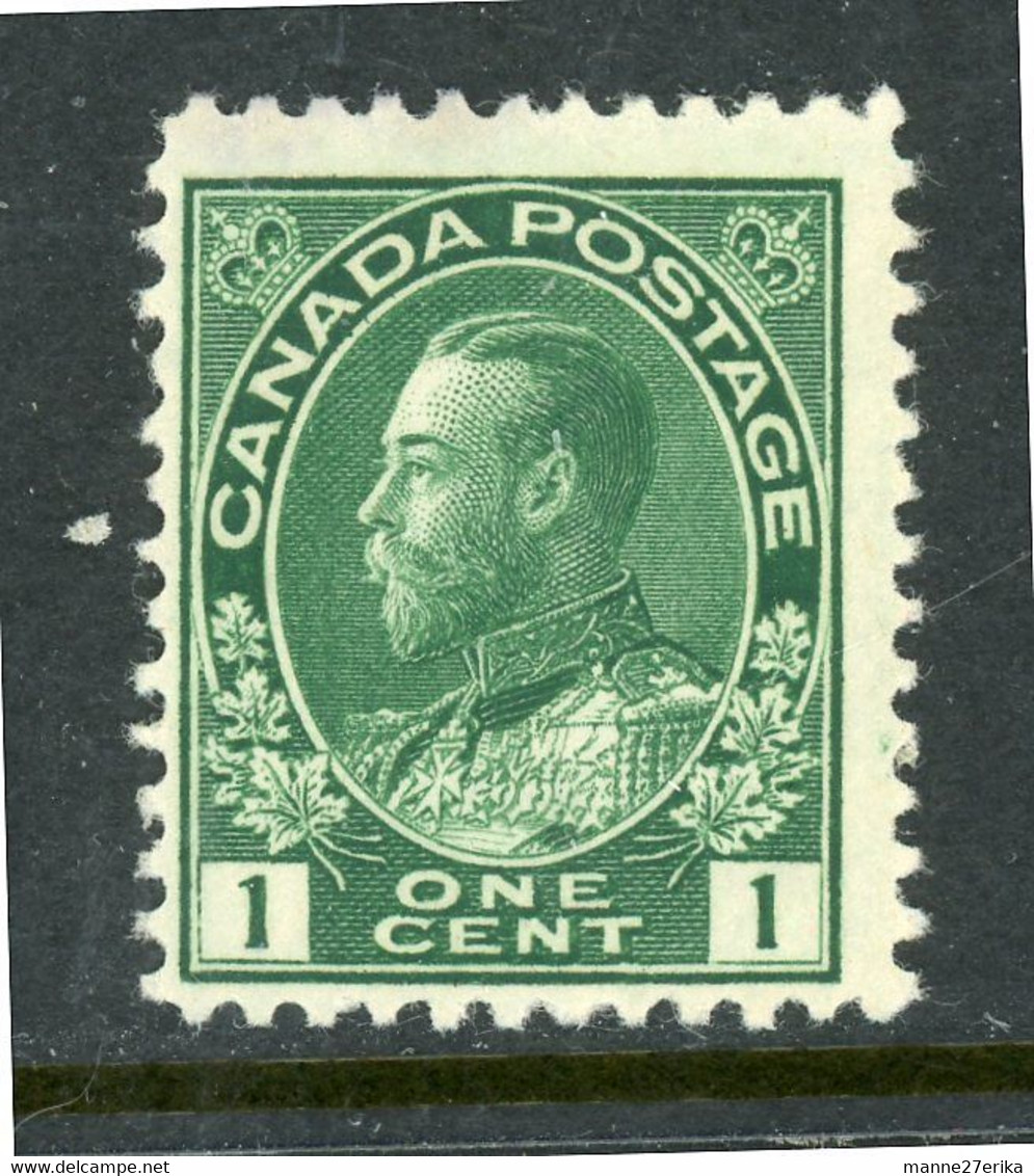 -Canada-1911-"King George V"- M.H. (*) - Unused Stamps