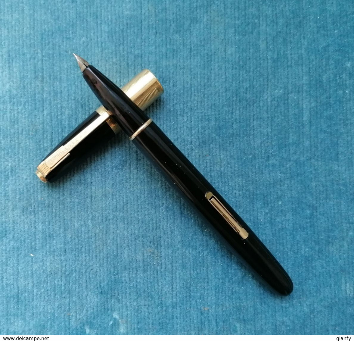 PENNA STILOGRAFICA WATERMAN TAPERITE CITATION 1945 DITTA BERNARDI MILANO  VINTAGE FOUNTAIN PEN