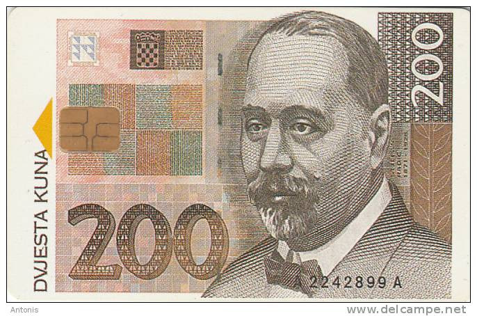 CROATIA - Banknote 200 Kuna, 06/95, Used - Sellos & Monedas
