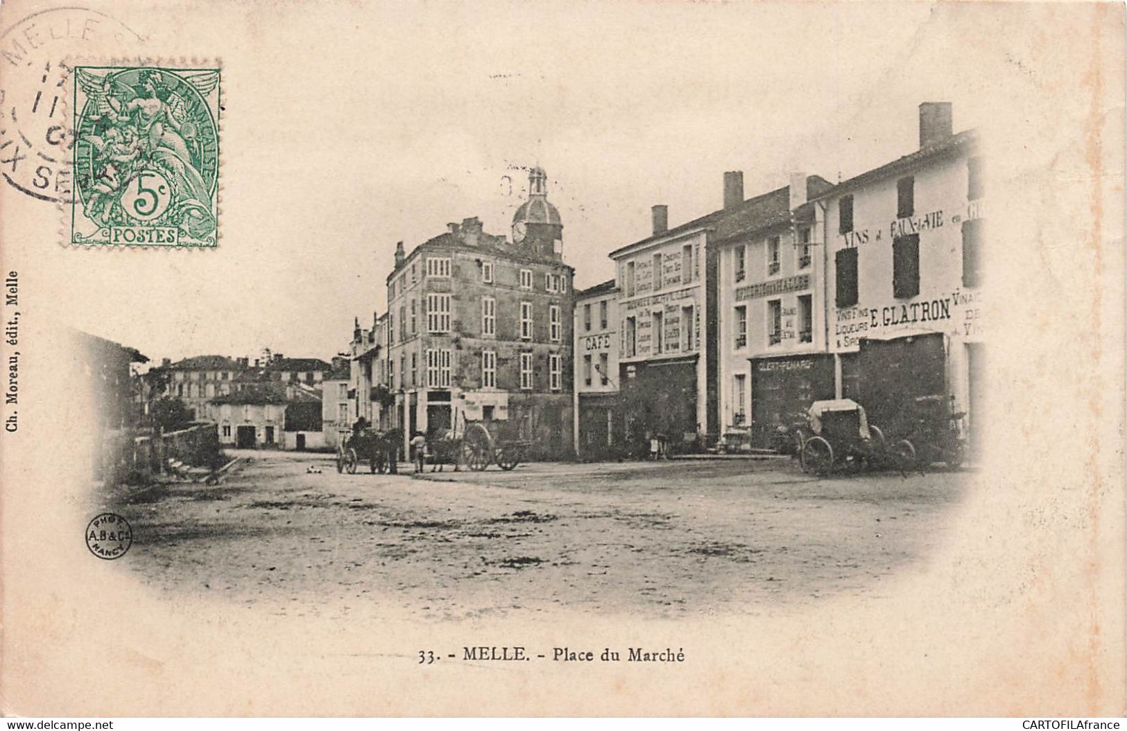 MELLE Place Du Marché - Melle