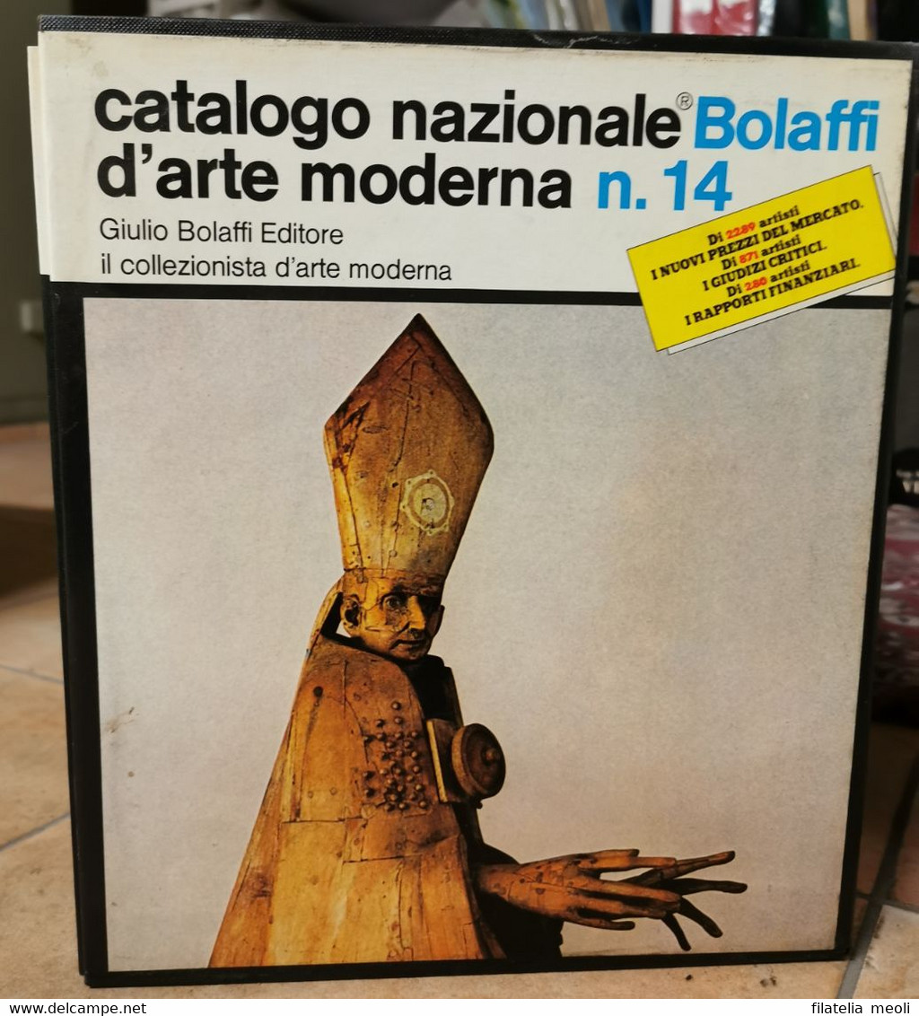 CATALOGO D'ARTE MODERNA BOLAFFI VOLUME 14 - Italië