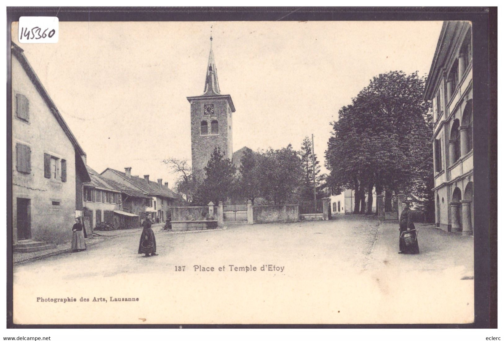 DISTRICT DE MORGES - ETOY - LA PLACE - TB - Étoy