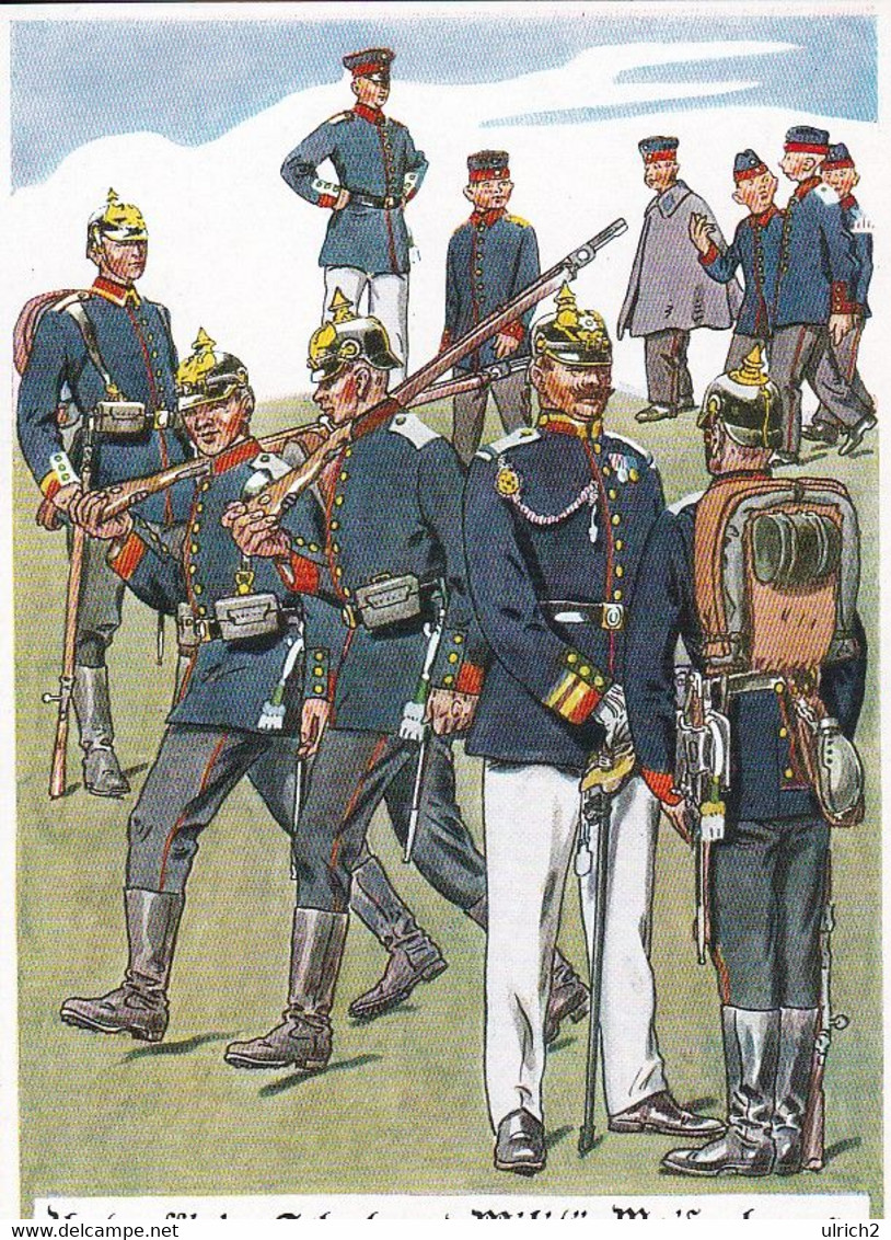 AK Unteroffizier-Schule Und Militär Waisenhaus Potsdam - Künstlerkarte Paul Pietsch (61186) - Uniformi