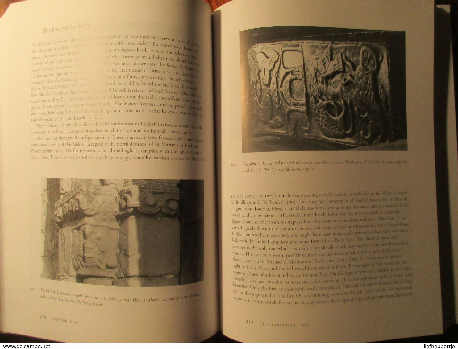 Reynard, Renard, Reinaert And Ohter Foxes In Medieval England - The Iconographic Evidence - By K. Varty - Vos Vossen - Culture