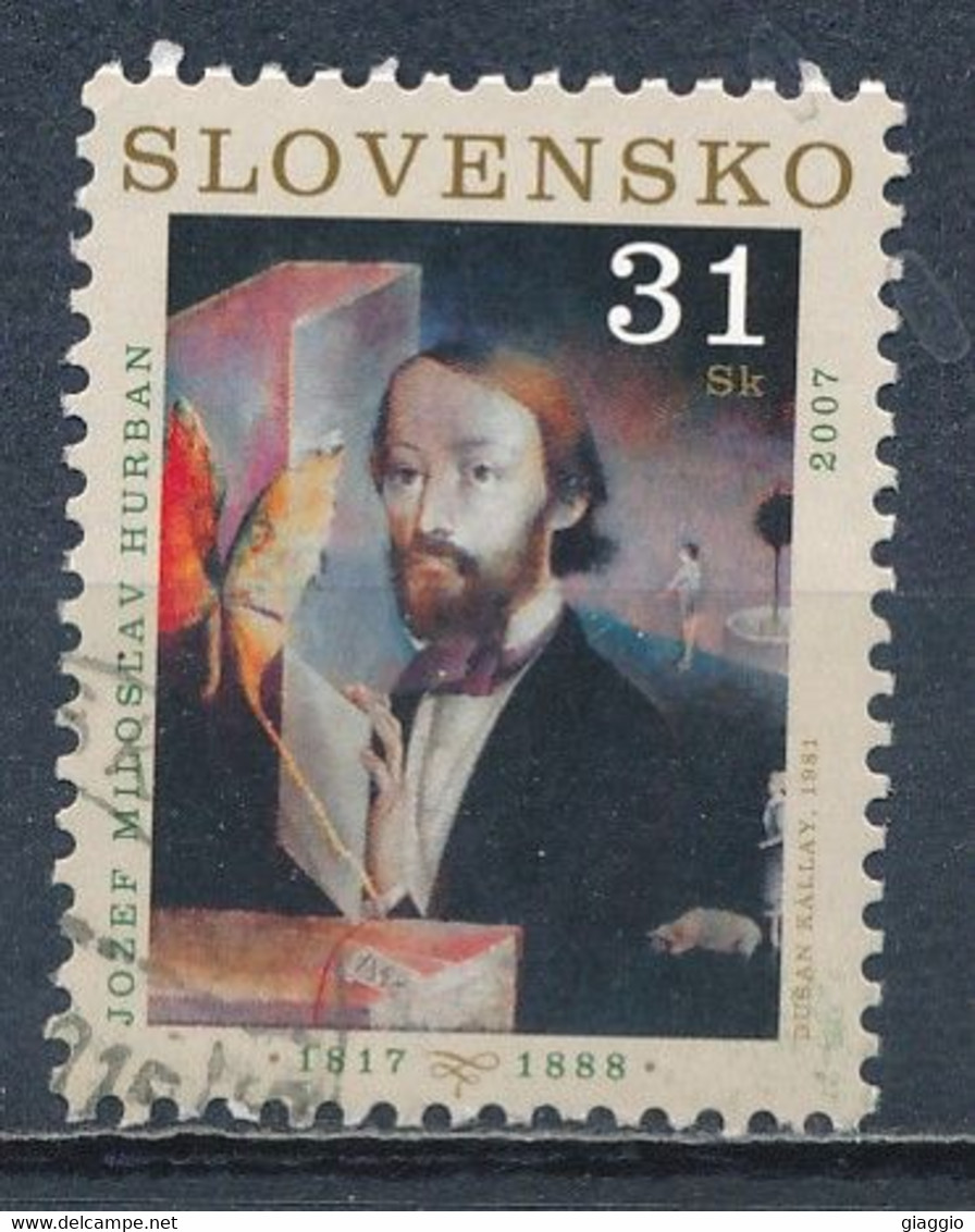 °°° SLOVENSKO - Y&T N°489 - 2007 °°° - Used Stamps