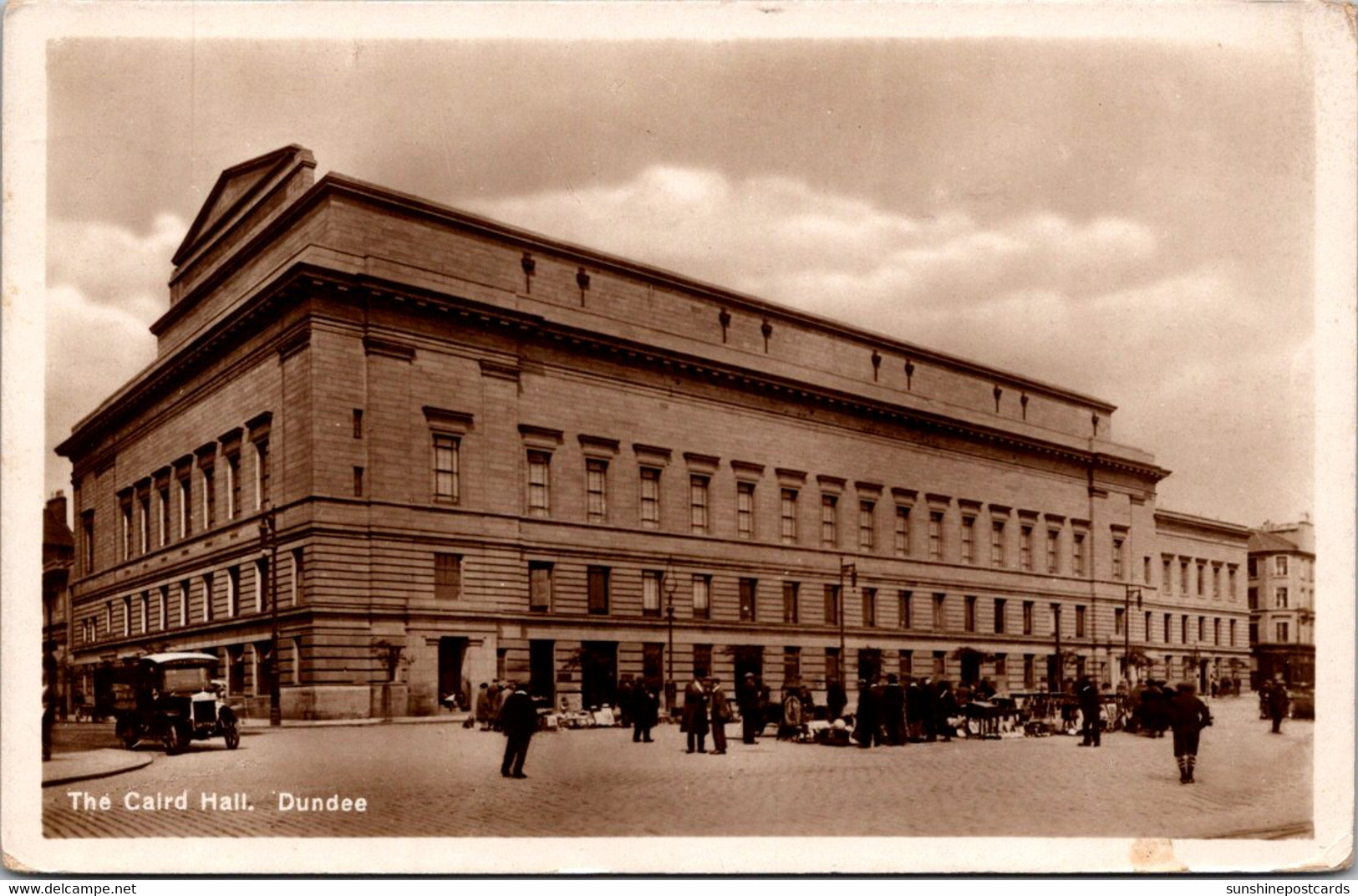 Scotland Angus The Caird Hall 1928 Real Photo - Angus