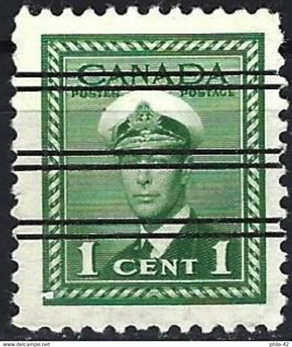 Canada 1943 - Mi Xxx - YT Xxx ( King George VI In Naval Uniform ) MNG - Preobliterati